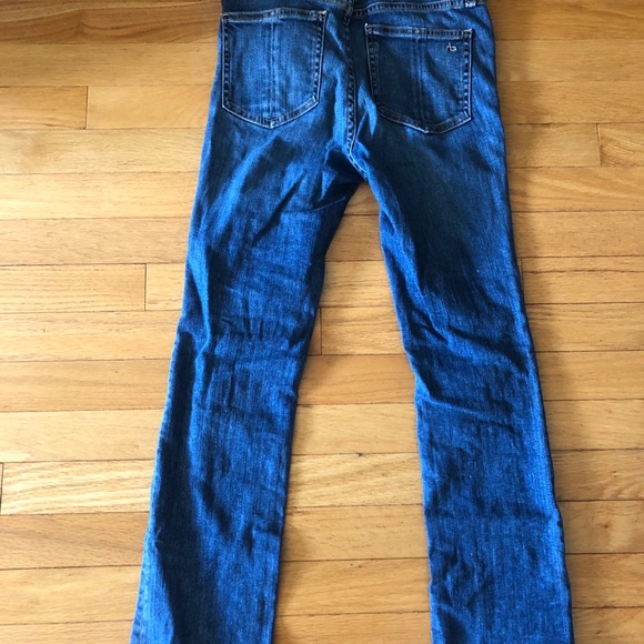 Rag and bone cropped jeans sz 24 - Picture 5 of 10